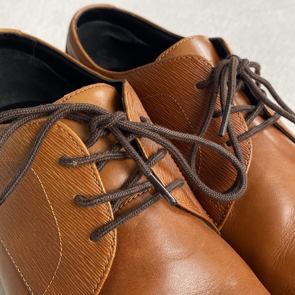 Aldo Kingsley Pillow Walk Lace Up Derby Dress Shoes (Cognac) - Picture 7 of 16